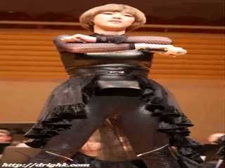 性感黑紧布裤三角区 03