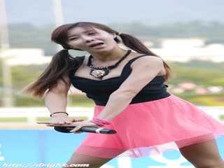 背带热裤大屁股少女 03