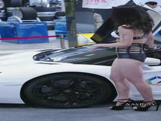 车展美女视频139